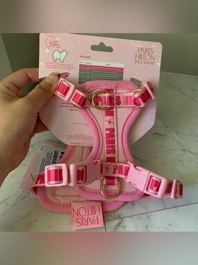 NEW Paris Hilton Dog Harness Pink Size Extra Small 12 - 15 Inches XS